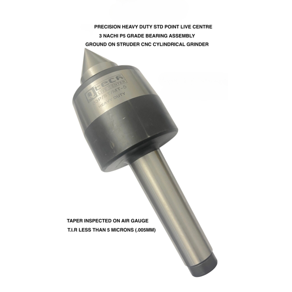 Qtech 5MT Heavy Duty Precision Revolving Centre QT/03P/ST/MT-5 HD