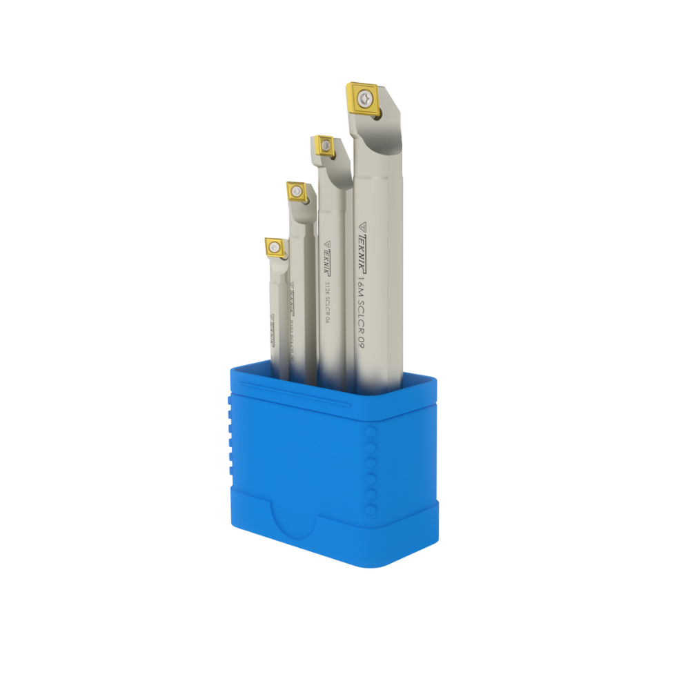 8-16MM DIA TEKNIK SCLCR BORING BARS (SET OF 4) (ccmt0602/ccmt09t3)